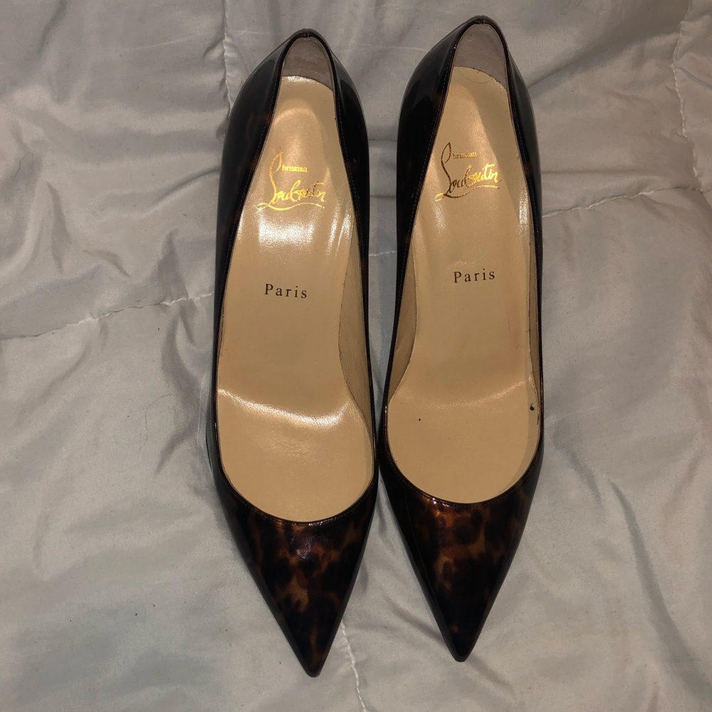 Christian Louboutin Décolleté Tortoise shell